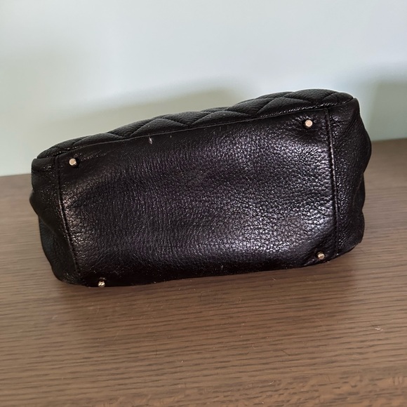Kate Spade Black Quilted Leather Shoulder Bag - Picture 8 of 8